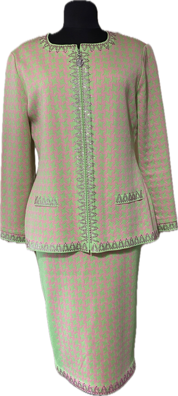 Liorah pink/ green knit - P.F