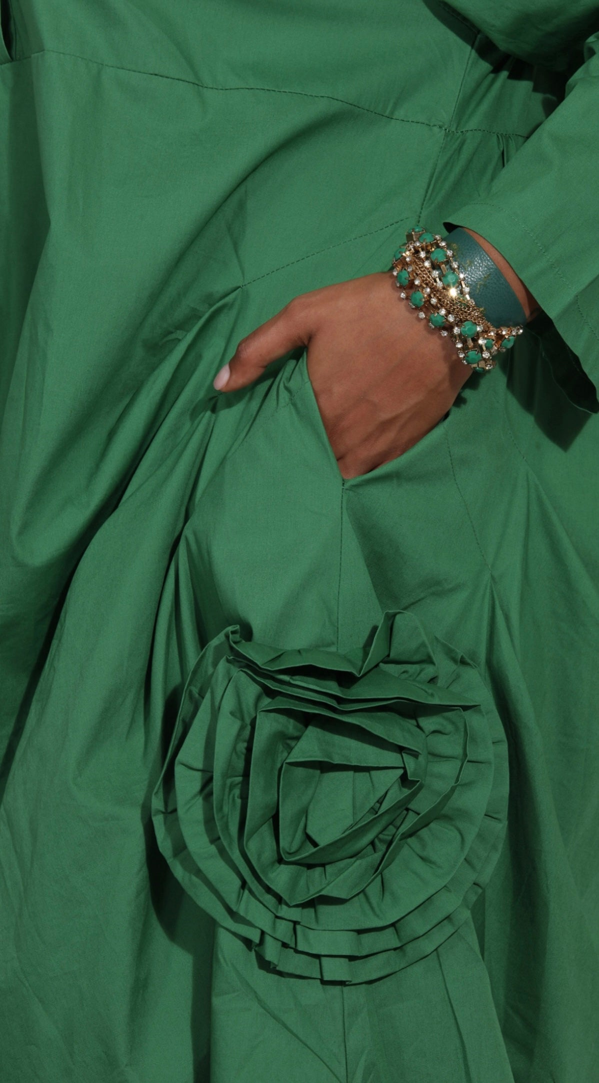 Dress- Emerald Green