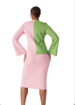 Load image into Gallery viewer, Knit- Lime/Pink 2 PC

