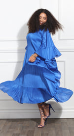 Load image into Gallery viewer, Pre-Order-Micro- Pleated Dress
