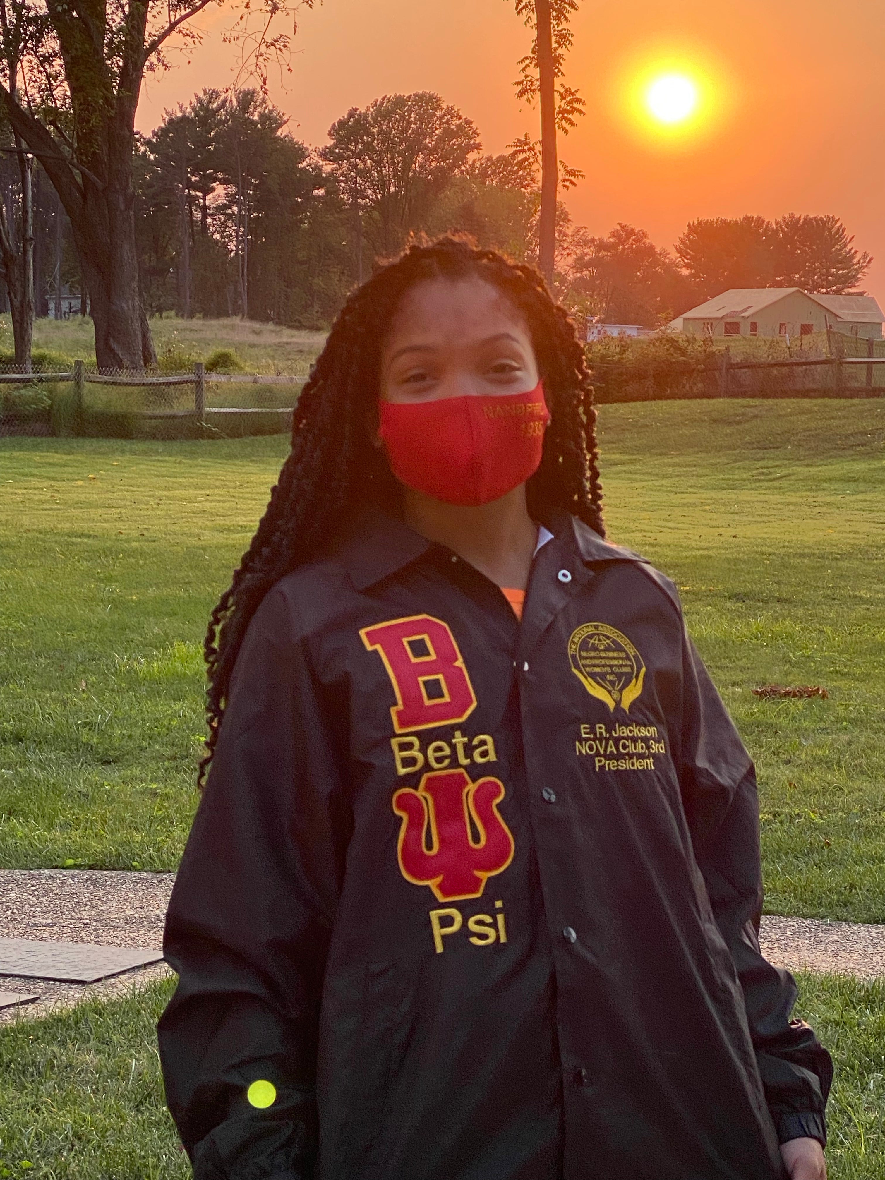 NANBPWC Beta Psi Windbreaker Jacket